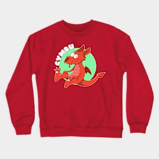 Sitting Welsh dragon Crewneck Sweatshirt